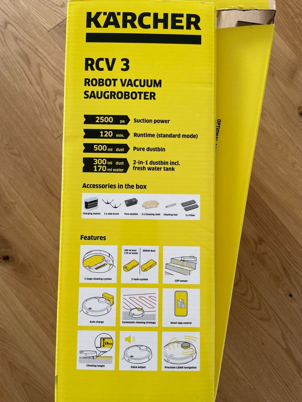 Kärcher Aspirapolveri & Accessori: Saugroboter mit Wischfunktion – Nuovo (secondo la descrizione) da Ruswil venduto da bra_nmp2 2