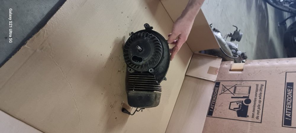 Maurermotor Griff Für Piaggio Ciao - Antikbeschichtet Aus Aluminium, 10 Stück Set