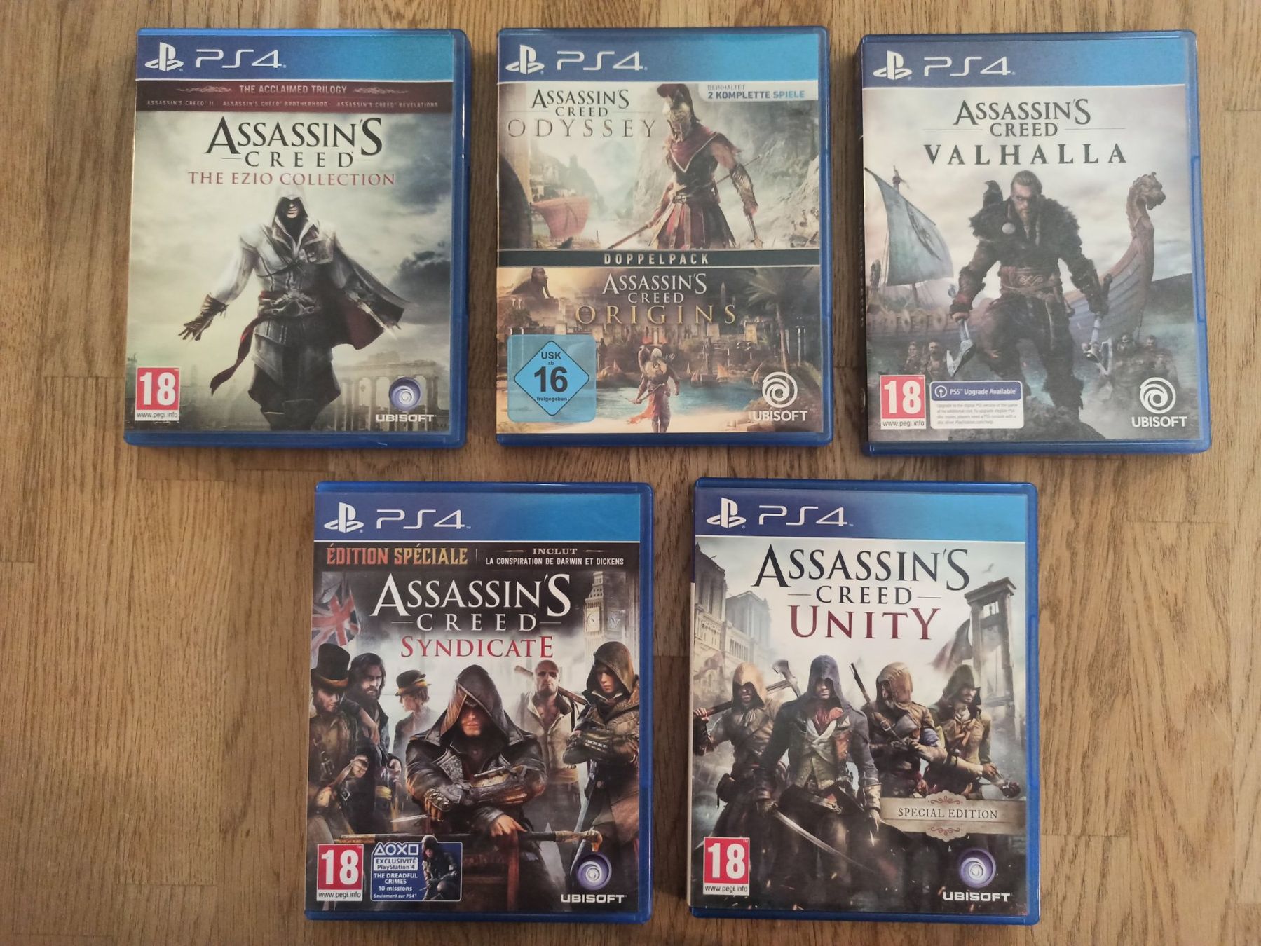 Giochi: Sammlung Spiele TOP - Assassin's Creed Mega-Mix PS4 / PS5 – Usato da Oberweningen venduto da mar_87mx