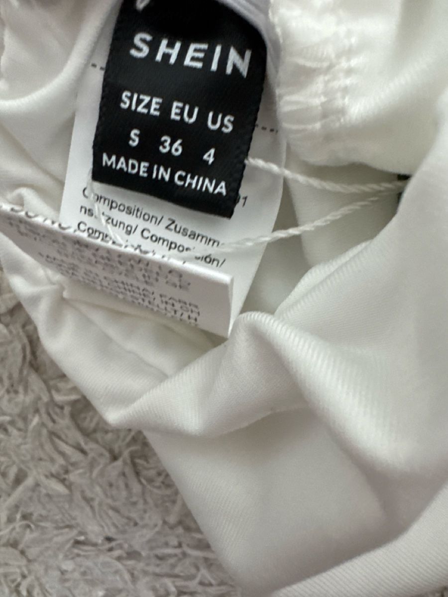 Shein Tops: Neues weisses Shein Top, Gr. S – Neu und originalverpackt aus Gächlingen von anjuli_123 2