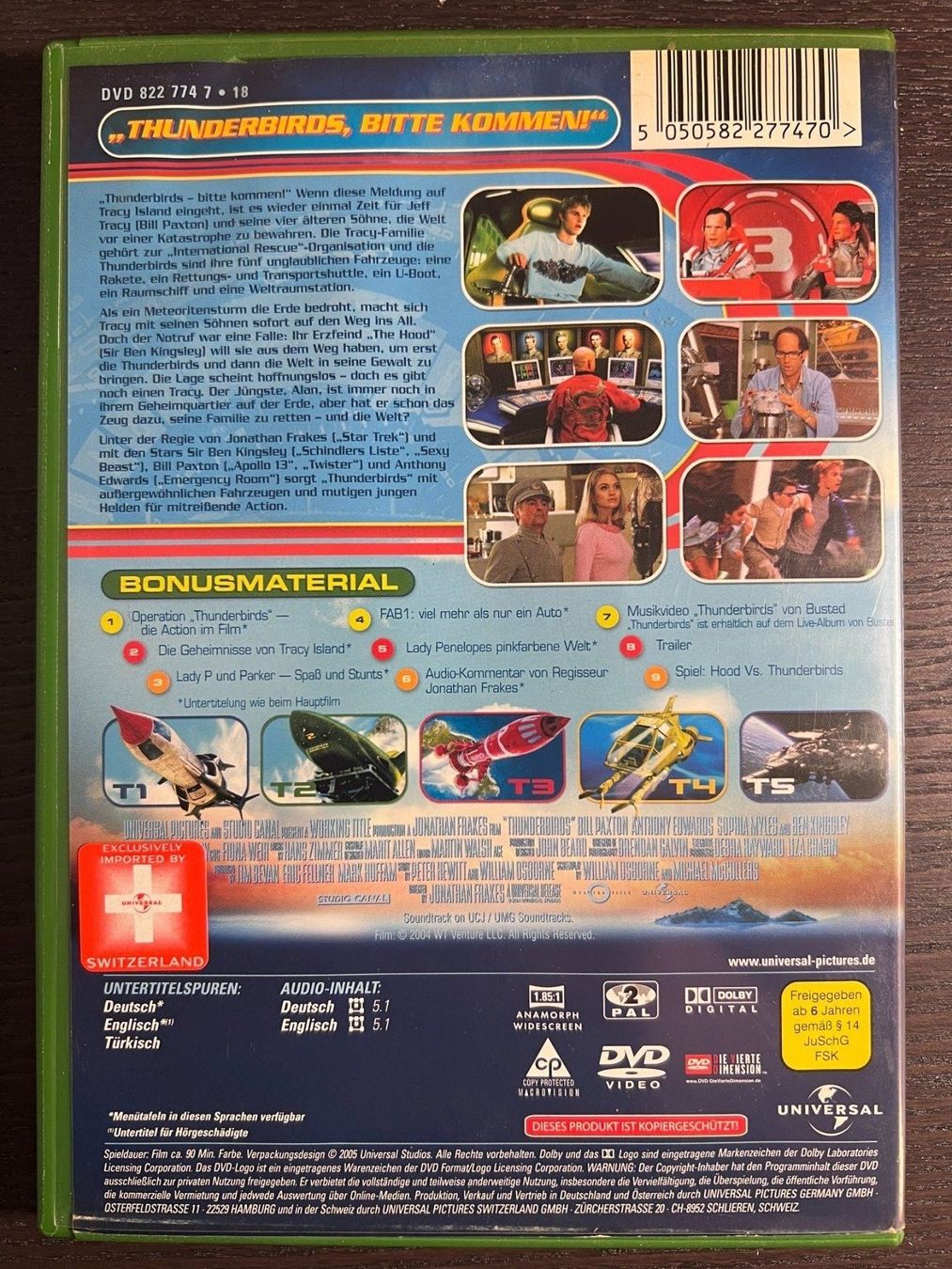 Tous les DVDs: Thunderbirds – D'occasion à Zürich par FilmFreunde 1