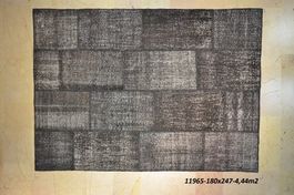 Handgeknüpfter Teppich Stonewash grau | LIQUIDATIONSVERKAUF