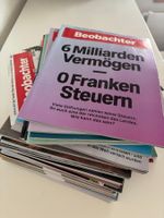 30 Beobachter Magazine - Sammlung v. Oktober22 bis Oktober23