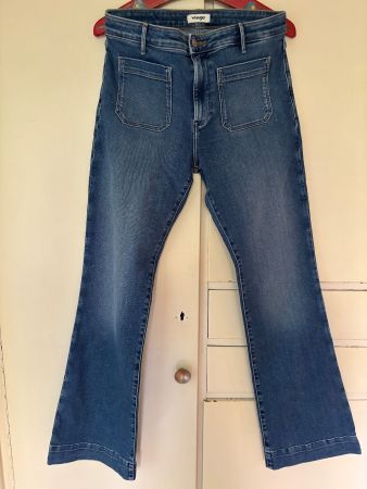 Wrangler Damen Jeans, Raven Flare 29x32