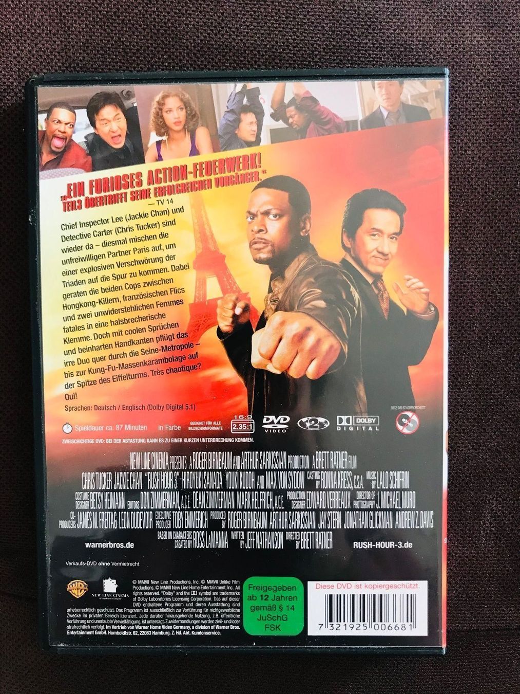 Alle DVDs: Rush Hour 3 – Gebraucht aus Richigen von Pfuschi8 1