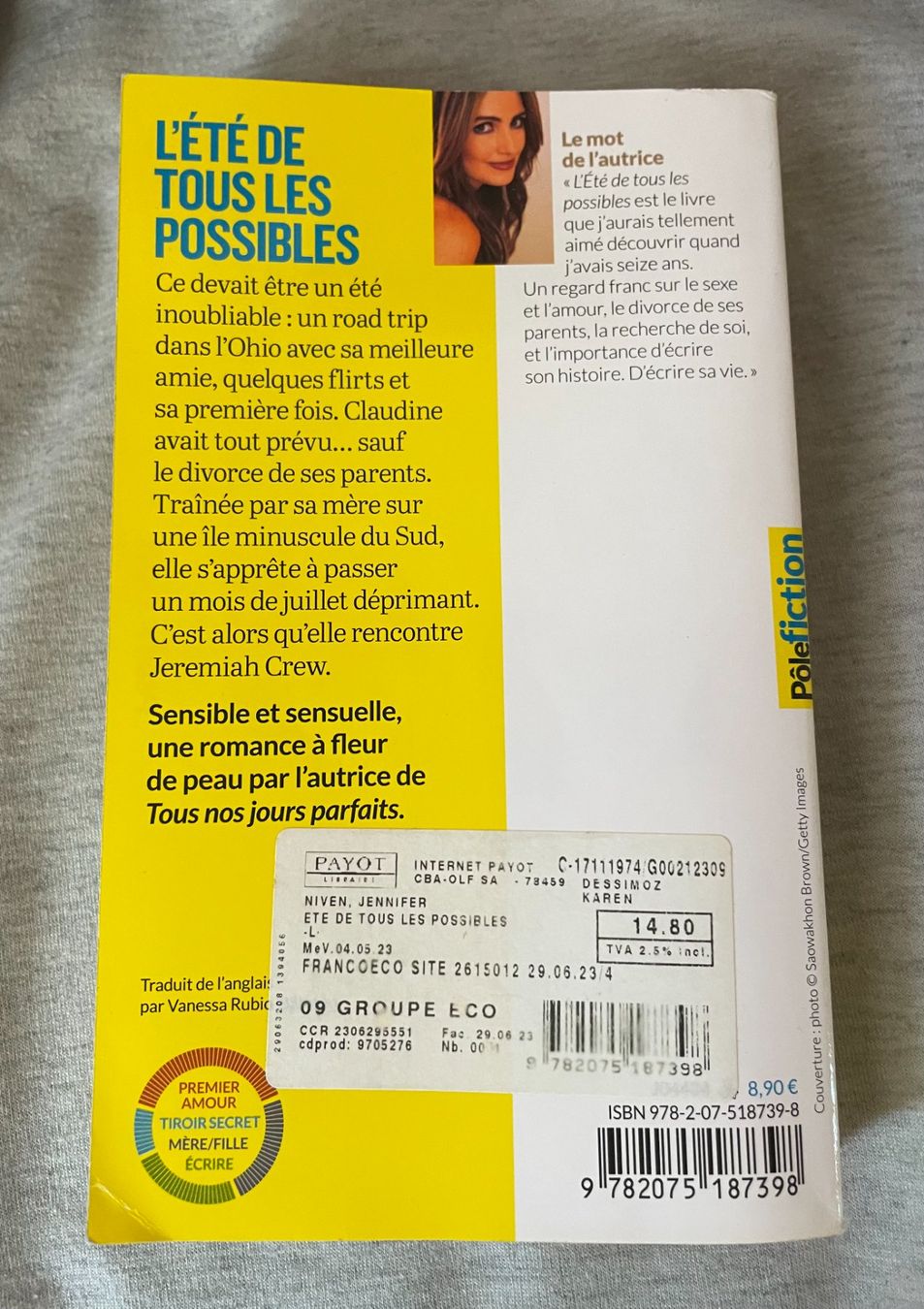 Libri: L'été de tous les possibles – Usato da Erde venduto da EmilieDess 1