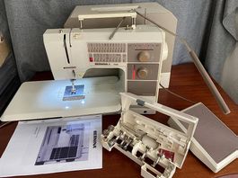 Nähmaschine Bernina 1120, frisch revidiert, komplett Zubehör