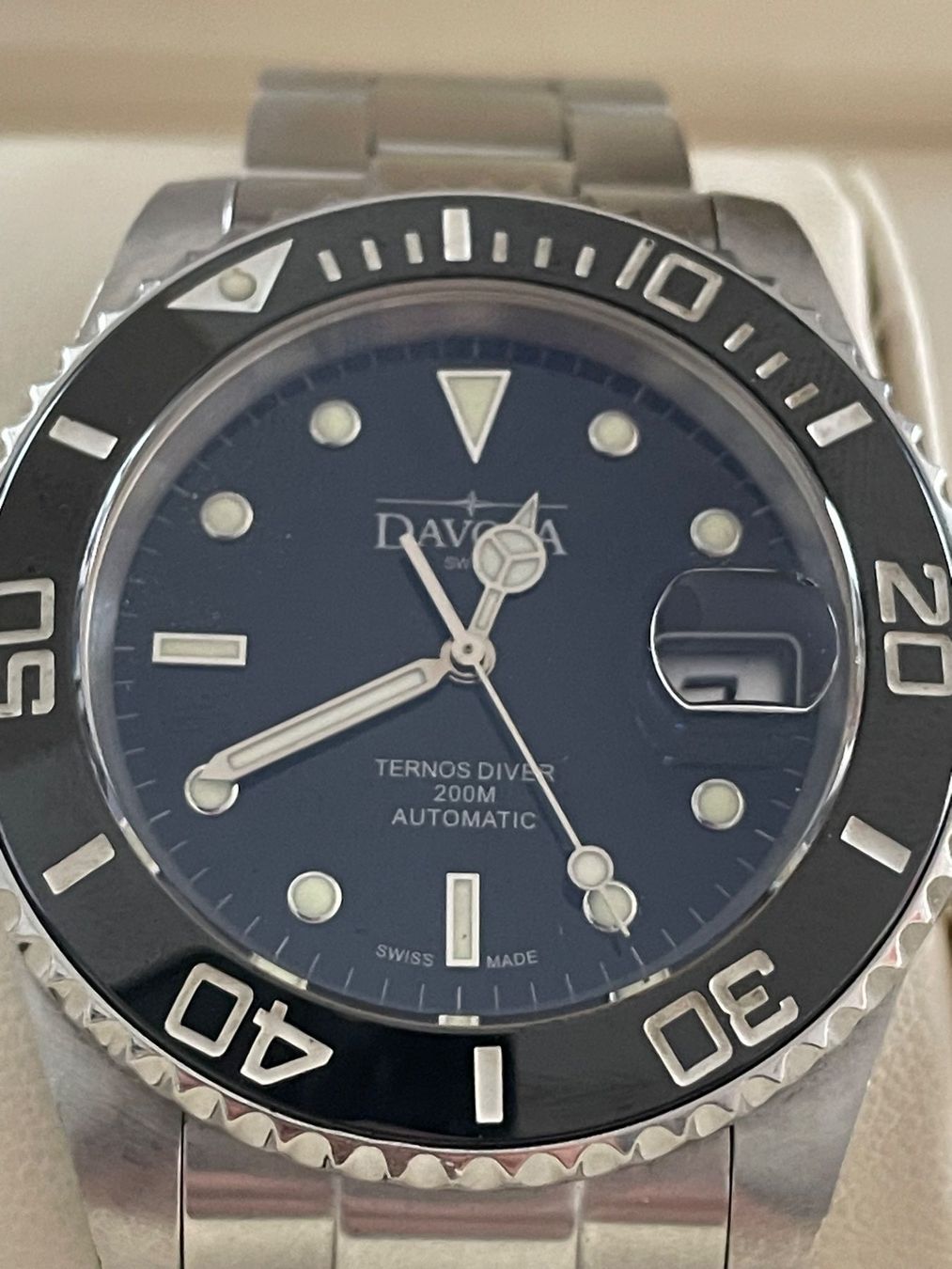 Davosa Uhren: Davosa Ternos Diver Automatik mit Box – Gebraucht aus Jonschwil von comercio 4