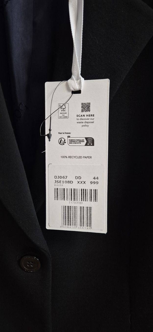 Completi & Tailleur: DONDUP Damen Blazer, Grösse 38, NEU! – Nuovo e nell'imballaggio originale da Bubikon venduto da NaralieG 2