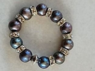 Swarovski Anelli: Echte Perlen und Swarovski Kristalringe Fingerring Grösse56 – Nuovo e nell'imballaggio originale da Winistorf venduto da acreativ2 1