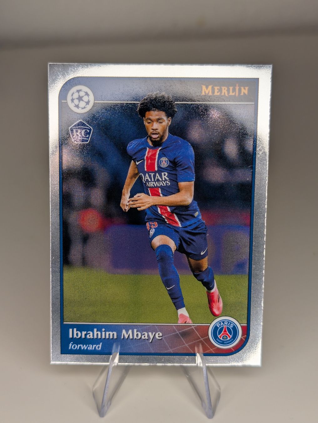 Topps Carte collezionabili: Ibrahim Mbaye RC PSG Topps Merlin – Nuovo (secondo la descrizione) da Hunzenschwil venduto da BRPCards