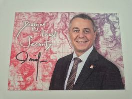 Autogrammkarte Ignazio Cassis Originalunterschrift