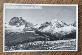 Schneefall am 25.August 1927, v.Thun n.Moutet Coudrefin 1929