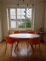 Magnifique Table ovale  design scandinave