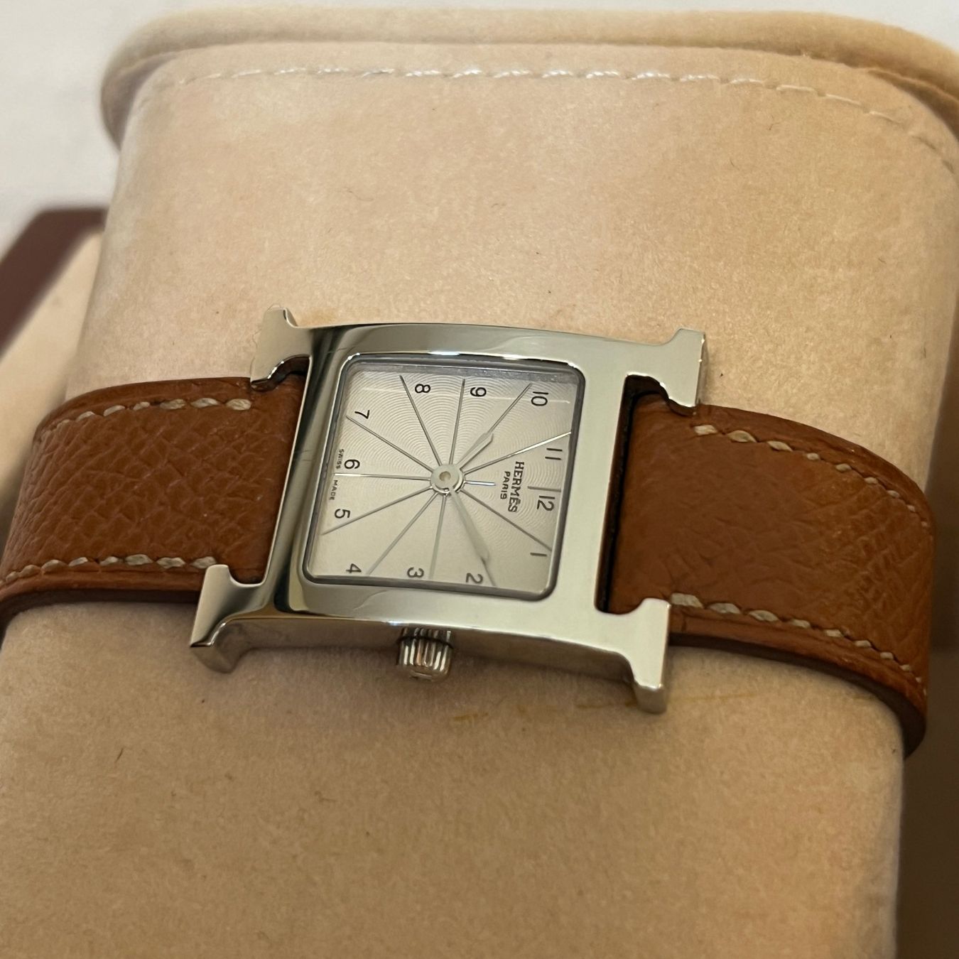 Hermès Orologi: Hermes H Watch Lady Full Set HH1.210 – Usato da Carouge GE venduto da Watchaser 6