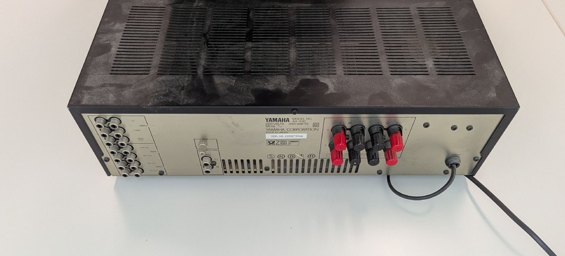 Yamaha Amplificatori: Yamaha AX-430 Stereo Integrated Amplifier  – Usato da Zürich venduto da pointedarch 1