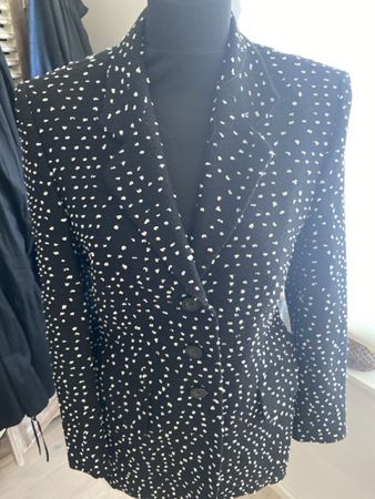 Damen Blazer Laurel Schwarz Weiss Grösse 36 neuwertig