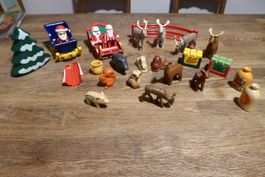 Playmobil Weihnachten Santiklaus Rentiere