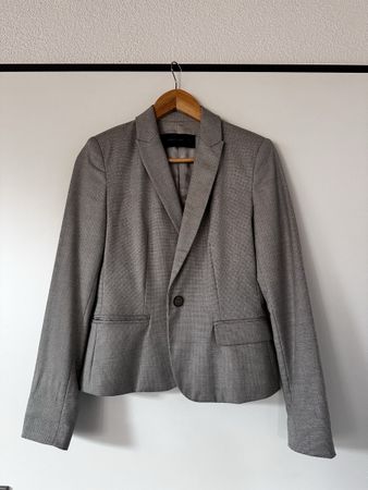 Zara Basic Blazer, Grau, Gr. XS
