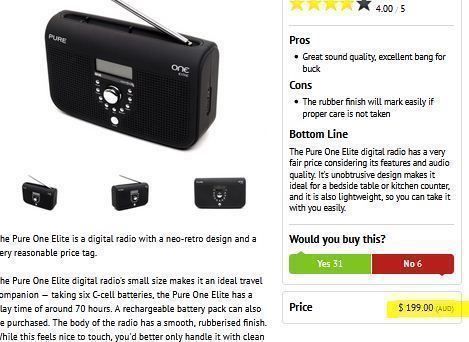 Radios: Radio Pure ONE Elite Series II DAB – Gebraucht aus Collonges von arashee 2