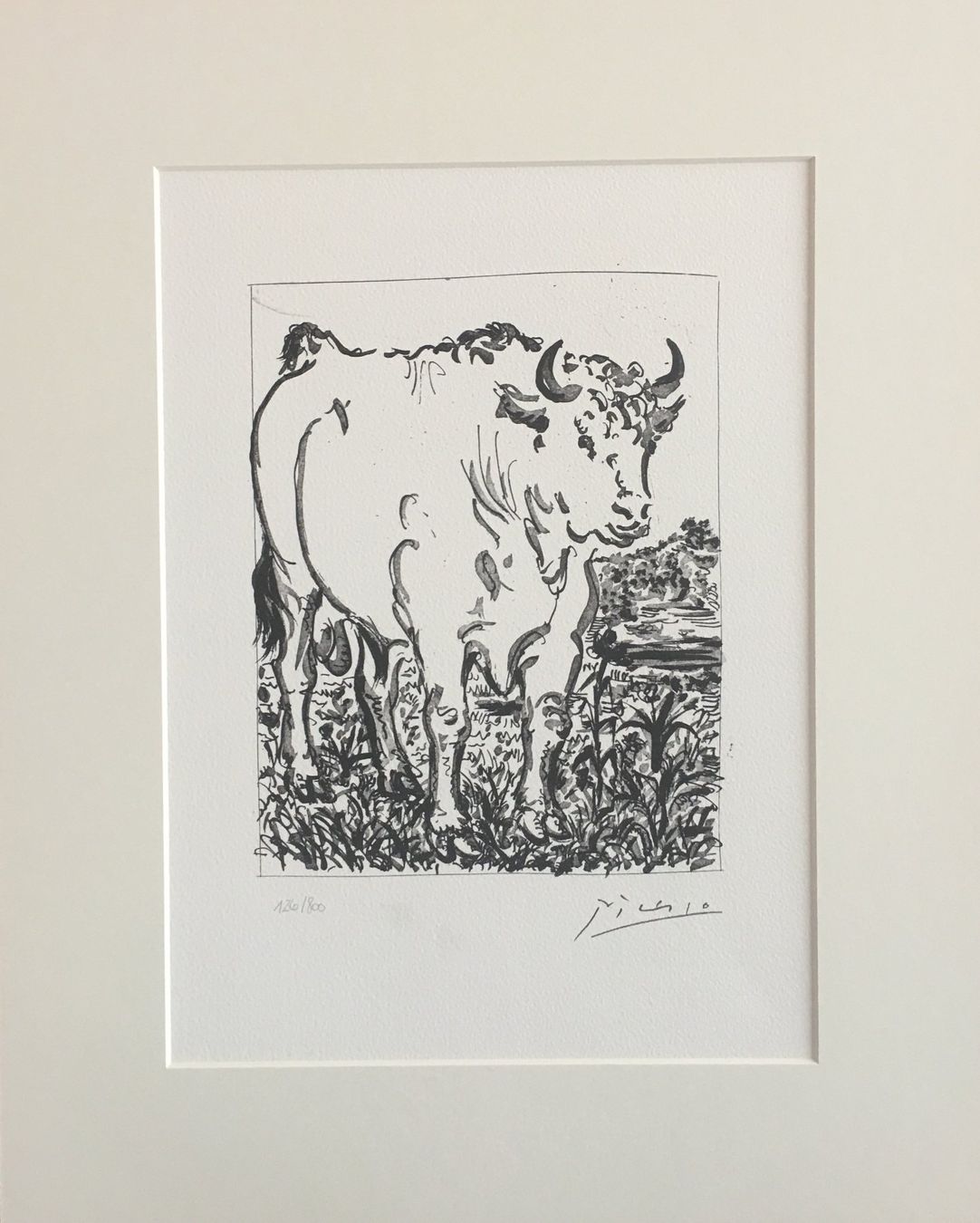 Grafica & Litografie: Pablo Picasso   Buffon Zyklus   "Le Boeuf"    Lithographie – Nuovo e nell'imballaggio originale da Nennigkofen venduto da Sommersonnen 1