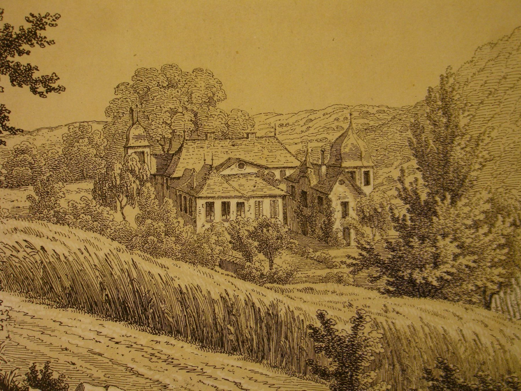 Grafica & Litografie: TOFFEN, BERN, LITHOGRAPHIE 1840 – Usato da Grüningen venduto da Kartensammler 2