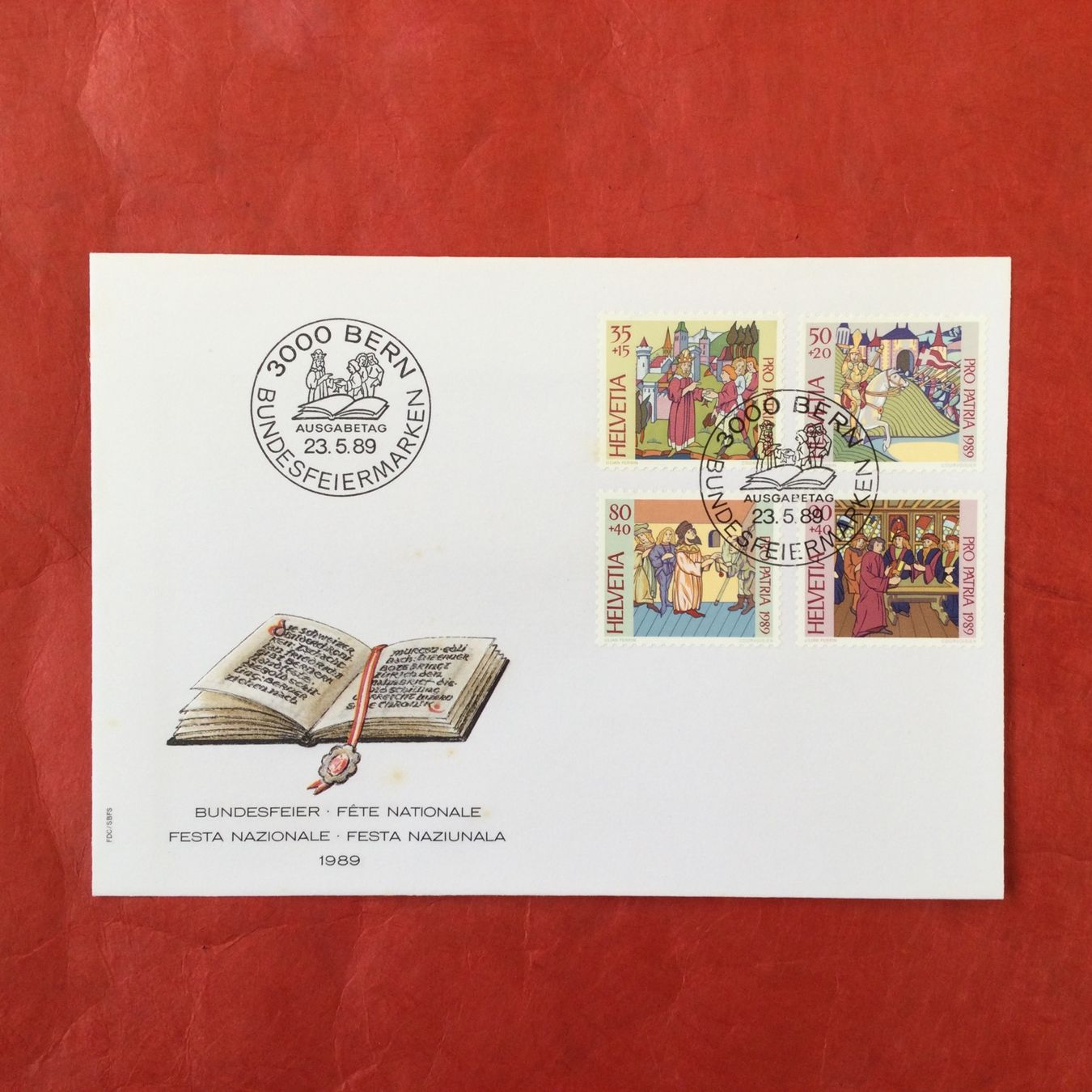 Tutti i francobolli: FDC Pro Patria 1989 – Usato da S. Pietro venduto da bro_jjl9