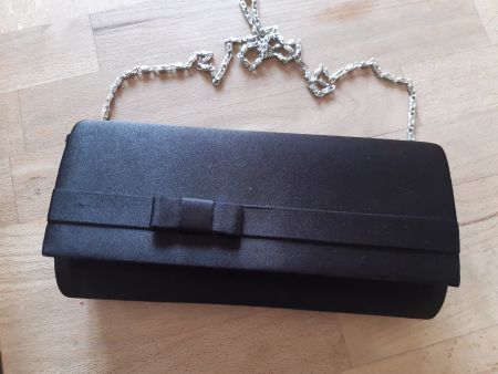 Elegante Clutch / Abendtasche Schwarz