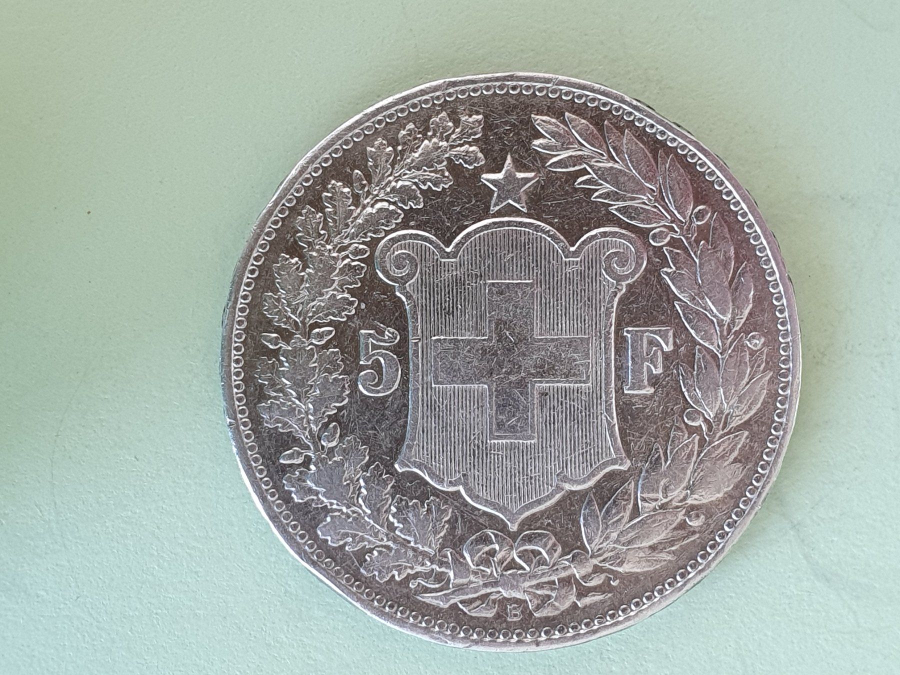 Alle Münzen: 5 Franken 1892 Silber ***( Poste A+ ) – Gebraucht aus luzern von Jrouge 1