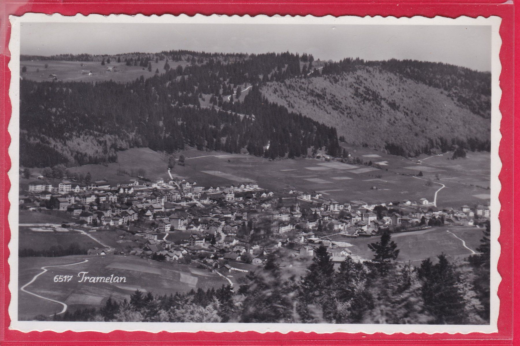 Cartoline postali: TRAMELAN, 23.6.1954 – Usato da Oberrieden venduto da Gebirgsstelze