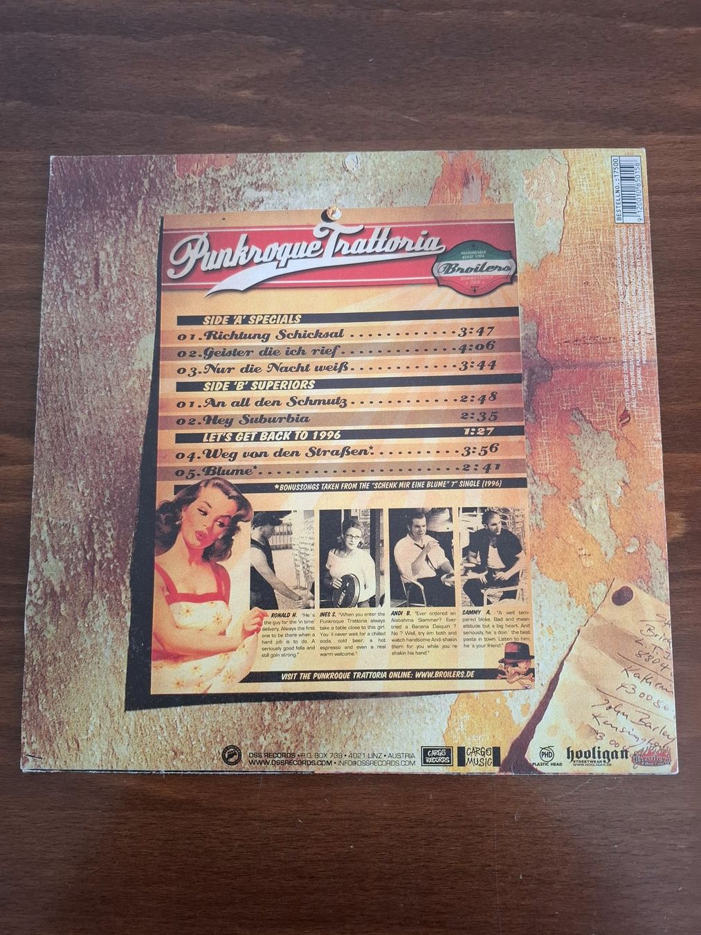 Vinyles: Broilers La Vida Loca E.P. 10'' Vinyl Punk – D'occasion à Winterthur par psu_y7k5 1