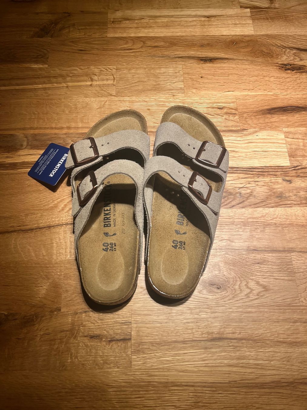 Birkenstock Scarpe da uomo: Birkenstock- Arizona Weichbettung – Nuovo e nell'imballaggio originale da Liestal venduto da lar_t5fw