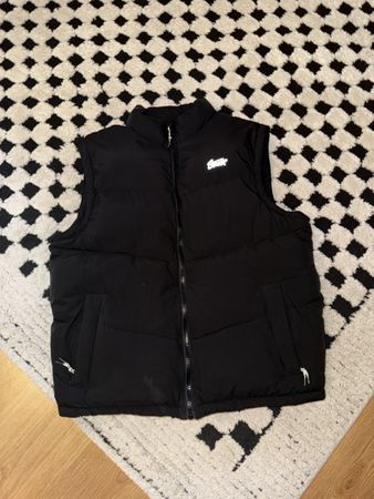 Weste Schwarz L