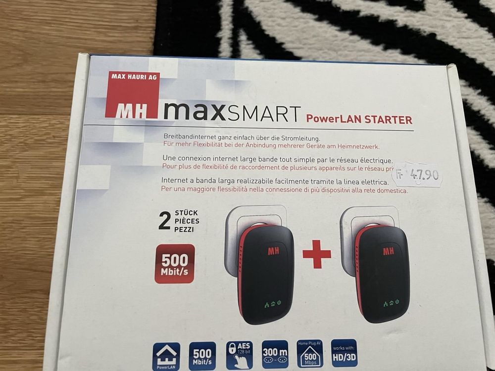 Max Hauri maxsmart Power LAN Starter 2 | Kaufen auf Ricardo