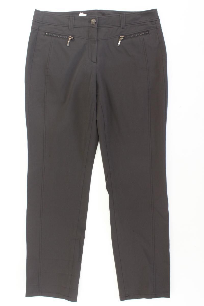 Hosen: Taifun Hose Gr. 42 braun aus Polyester – Gebraucht aus Neustadt an der Waldnaab von SecondLifeFashion