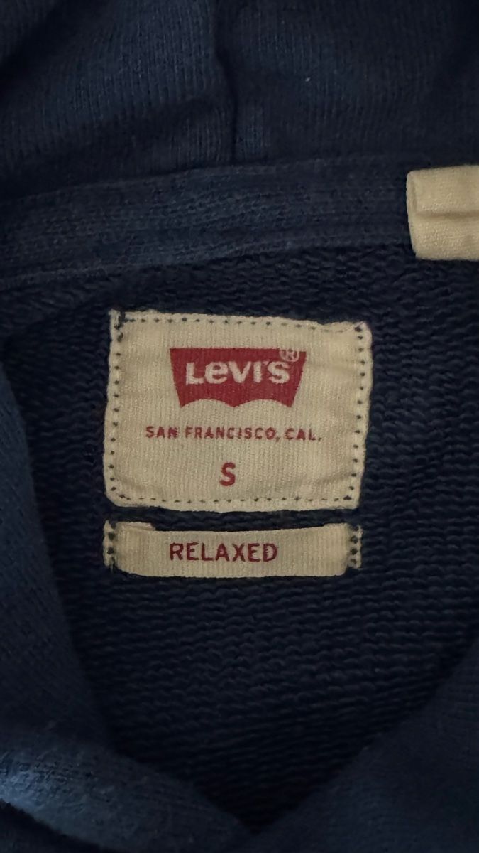 Levi's Maglioni & Felpe: Levi's Hoodie Blau, Grösse S – Usato da Kümmertshausen venduto da sell.1 1