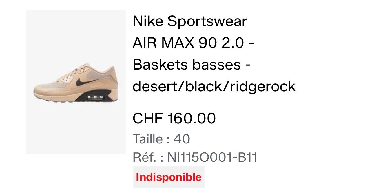 Nike Chaussures femmes: Nike AirMax – Neuf (Voir description) à Sion par Nushigo 3