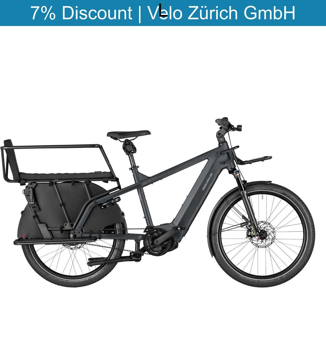 Velos: Cargobike Riese & Müller Multi 2 EASY – Neu (gemäss Beschreibung) aus Zürich von Velo_Zuerich_Cargo