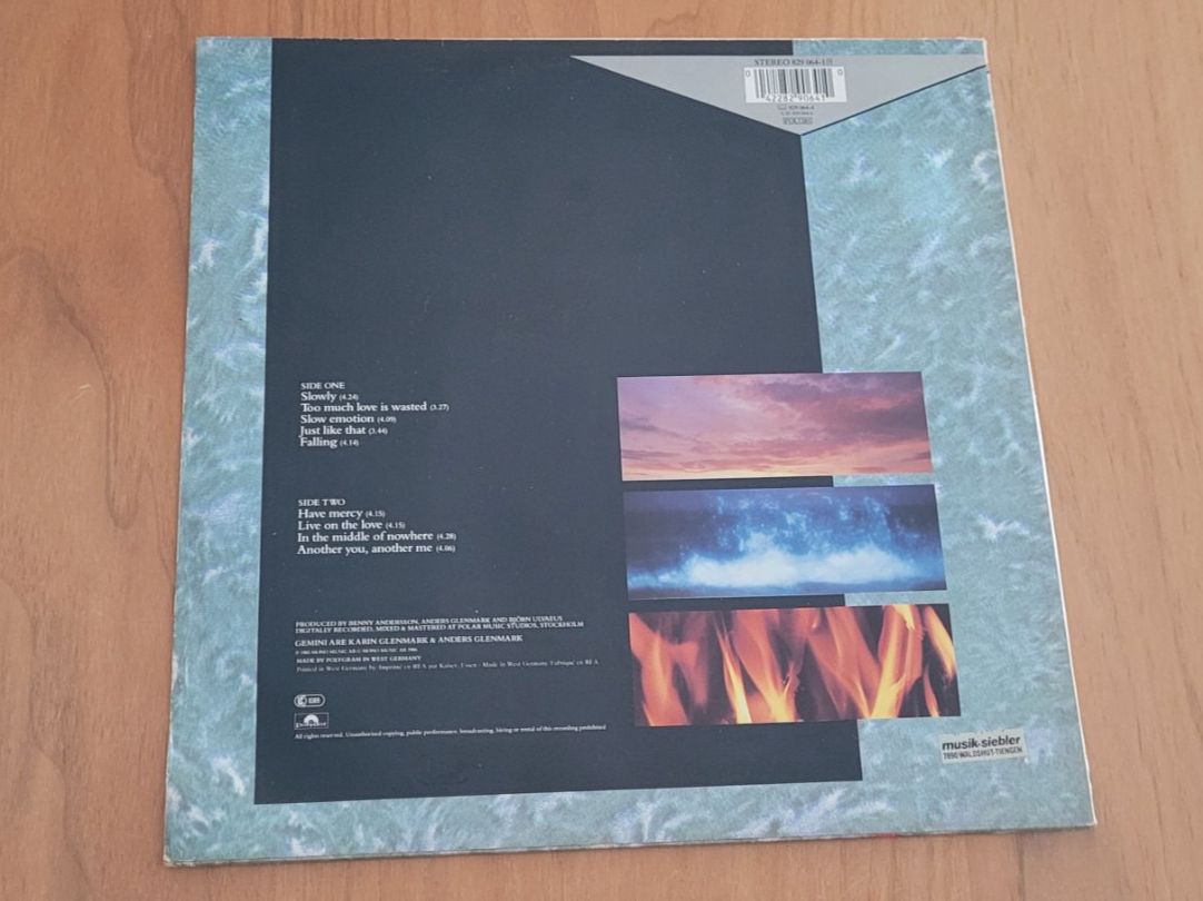 Vinyles: LP  Gemini – D'occasion à Martigny par MZ-67 1
