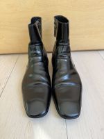 Bottines Gucci Cuir Noir Zippées - 40,5 E