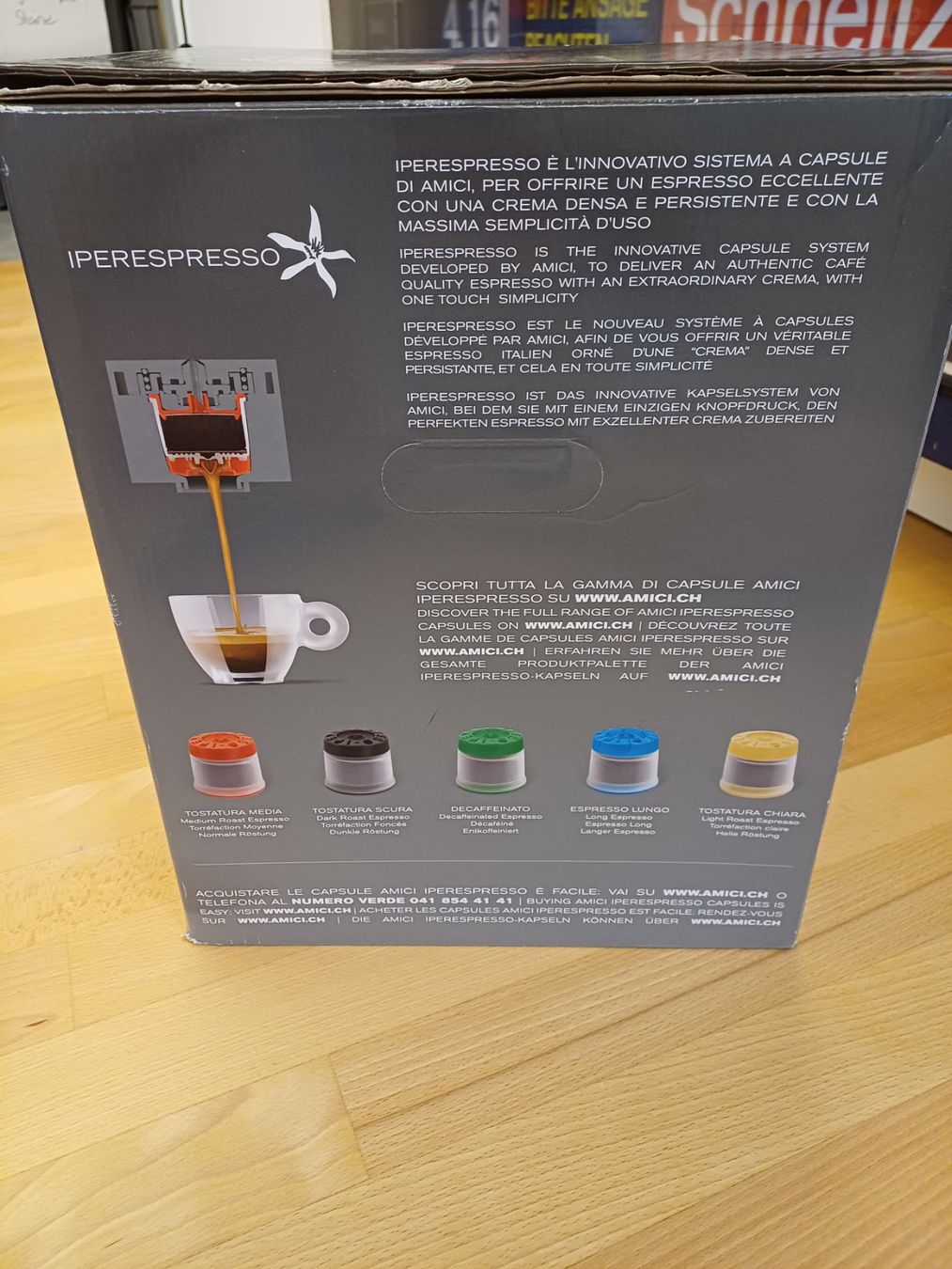 Amici Kaffeemaschinen & Espressomaschinen: Amici Iperespresso Kapsel Kaffeemaschine – Gebraucht aus Oberegg von jan_zq6j 4