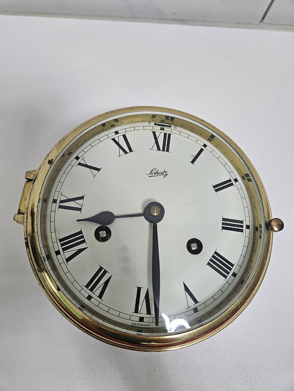 Orologi: Schiffsuhr Schatz Messing Gehäuse  – Usato da Schlieren venduto da Bestleo 4