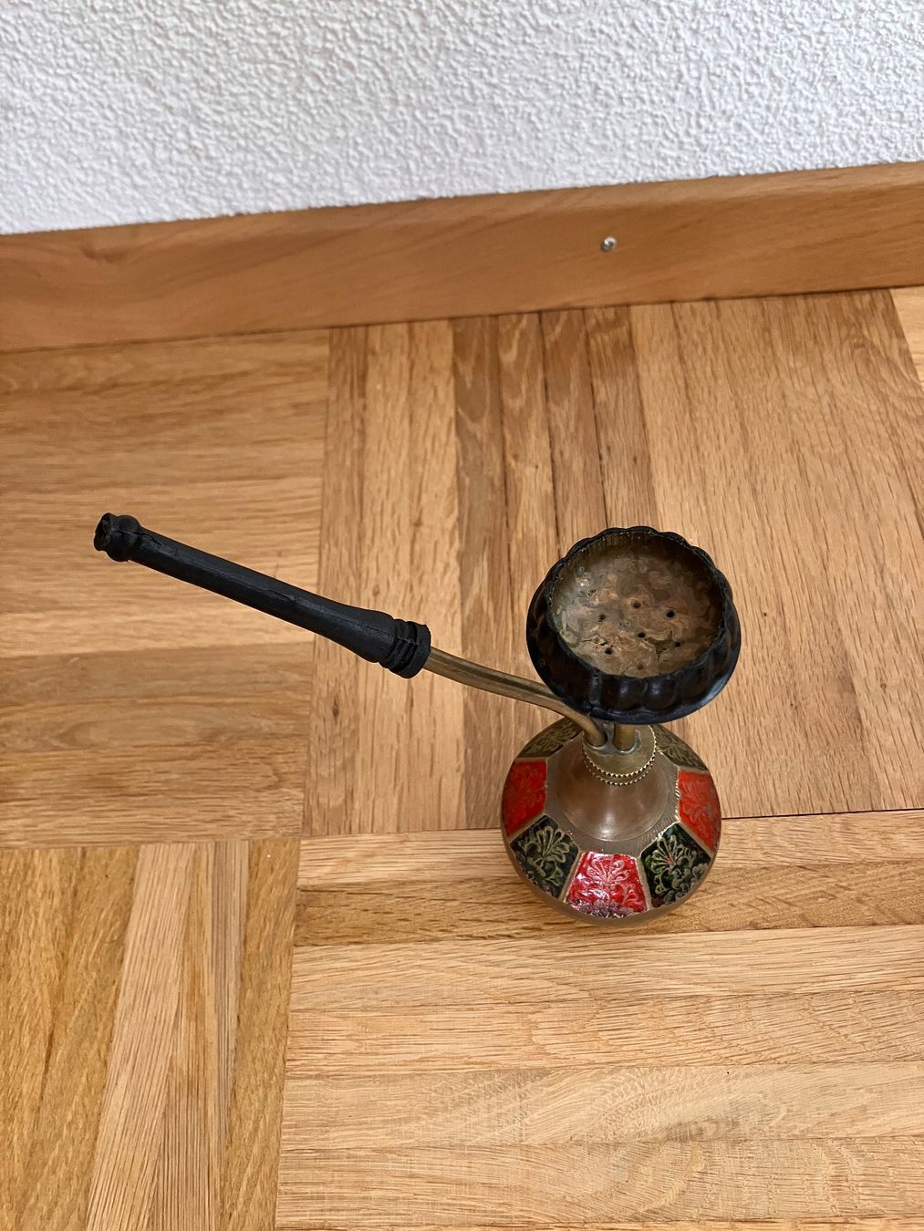 Narghilé: Shisha Wasserpfeife Messing & Emaille – Usato da St.Gallen venduto da michel_simone 1