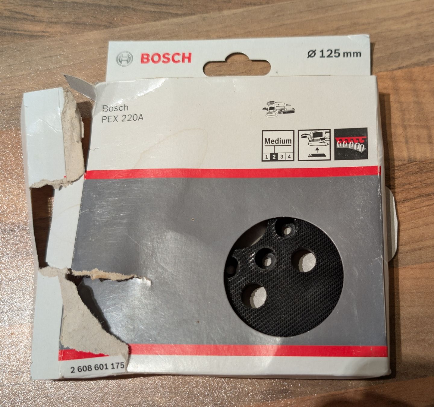 Bosch Schleifen & Polieren: Schleifteller Bosch PEX220A – Neu und originalverpackt aus Thalwil von Sags_durch_die_Blume 2