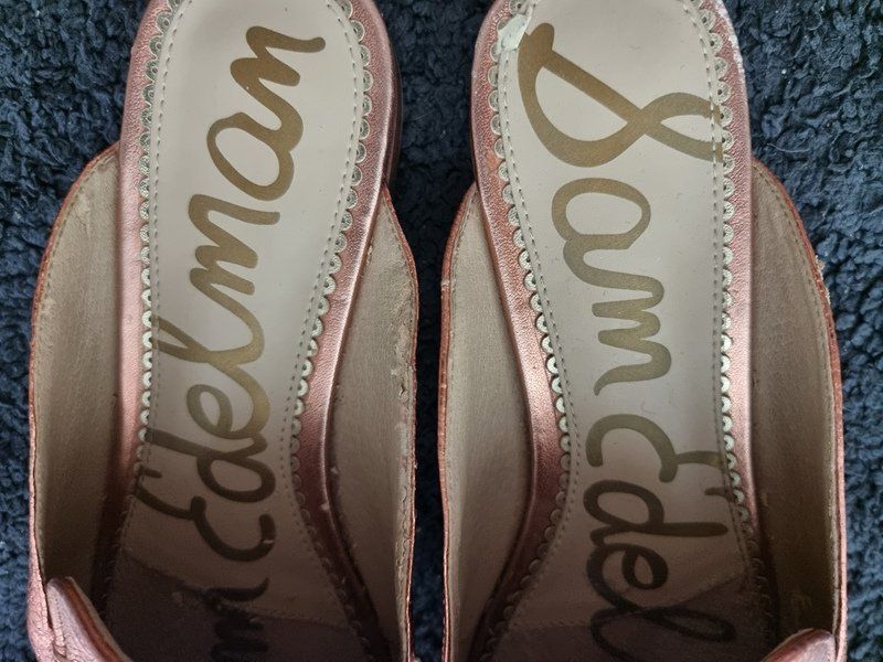 Sam Edelman Damenschuhe: SAM EDELMANN SLIPPER roségold / kupfer Gr 38 – Gebraucht aus Basel von Mamaree 4