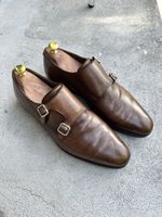 Crockett & Jones Monkstrap Schuhe Grösse 43 braun