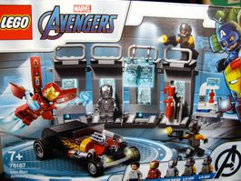 Lego Marvel Avengers Iron Man Waffenkammer 76167  NEU