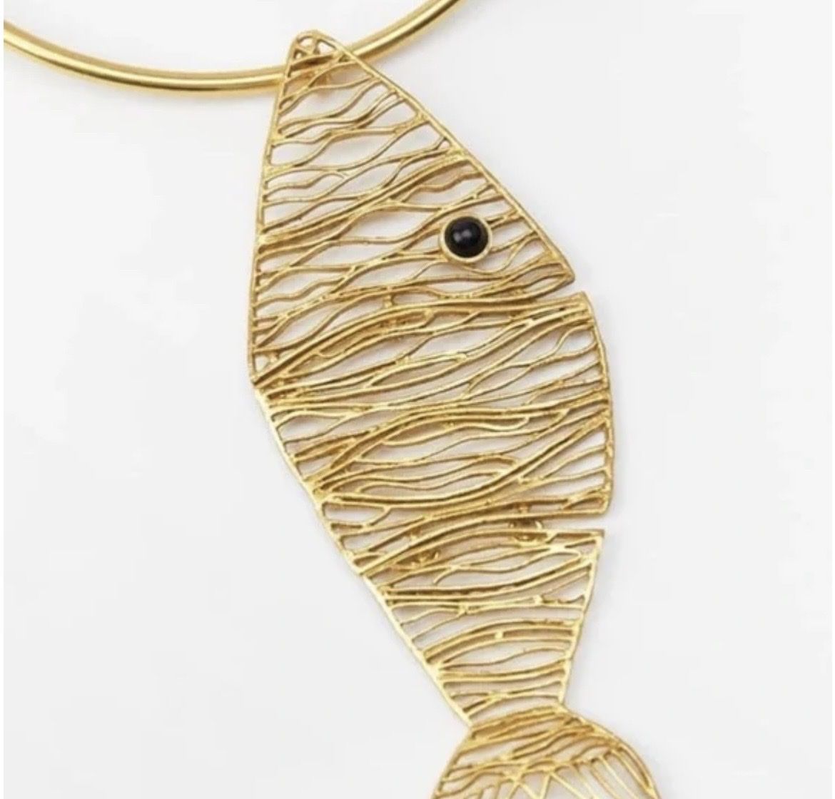 Catenine: Collier Choker Poisson Doré – Usato da Pont (Veveyse) venduto da pil_k9jp 1