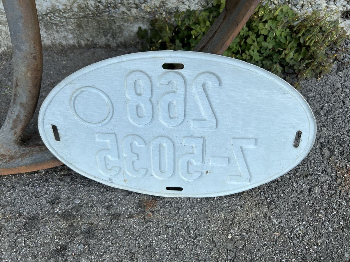 Insegne: Nummernschild Auto Deutschland BRD VW Käfer  – Usato da Theilingen venduto da ovi123 1