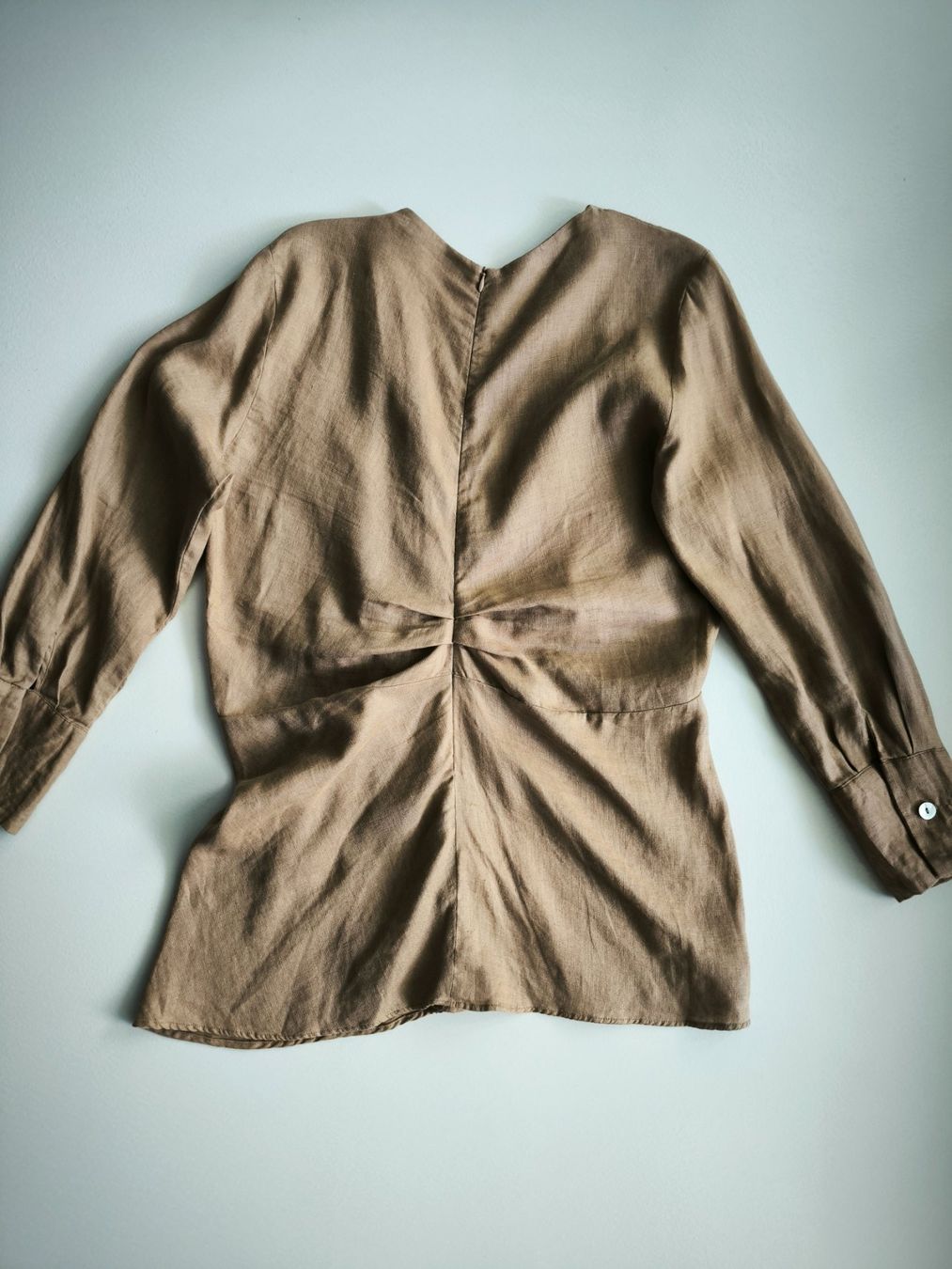 Zara Camicette: Zara Bluse aus 100 % Leinen, Größe XL – Usato da Wallisellen venduto da C_DM 8